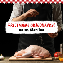 Přijímáme objednávky na svátek sv. Martina 2023