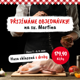 Přijímáme objednávky na svátek sv. Martina 2024