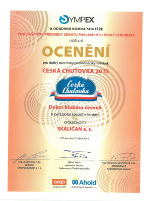 Dekor klobása česnek