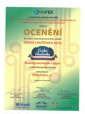 Skalický bochánek v pepři