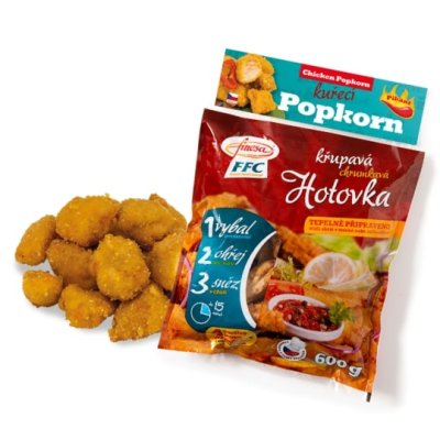 Kuřecí popcorn pikant 600g mražený
