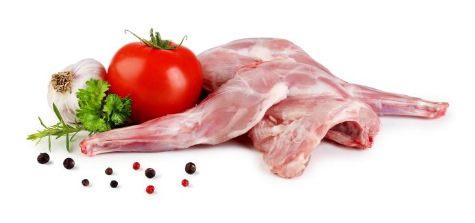Králičí plec a hruď 1000g mražená