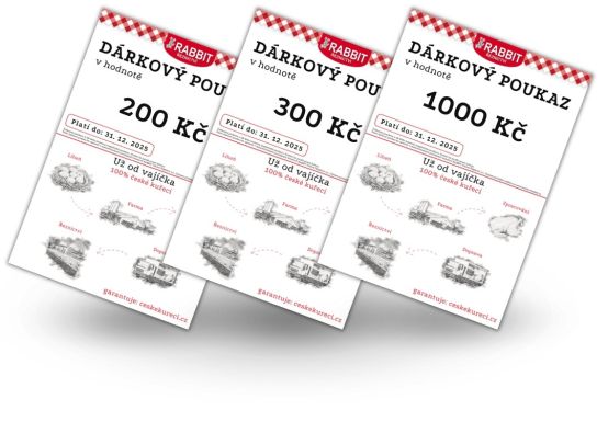 Dárkový poukaz libovolná hodnota